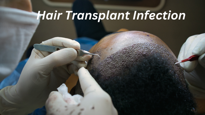 hair transplant infection